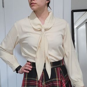 Miss Patina Gatsby Top in Cream